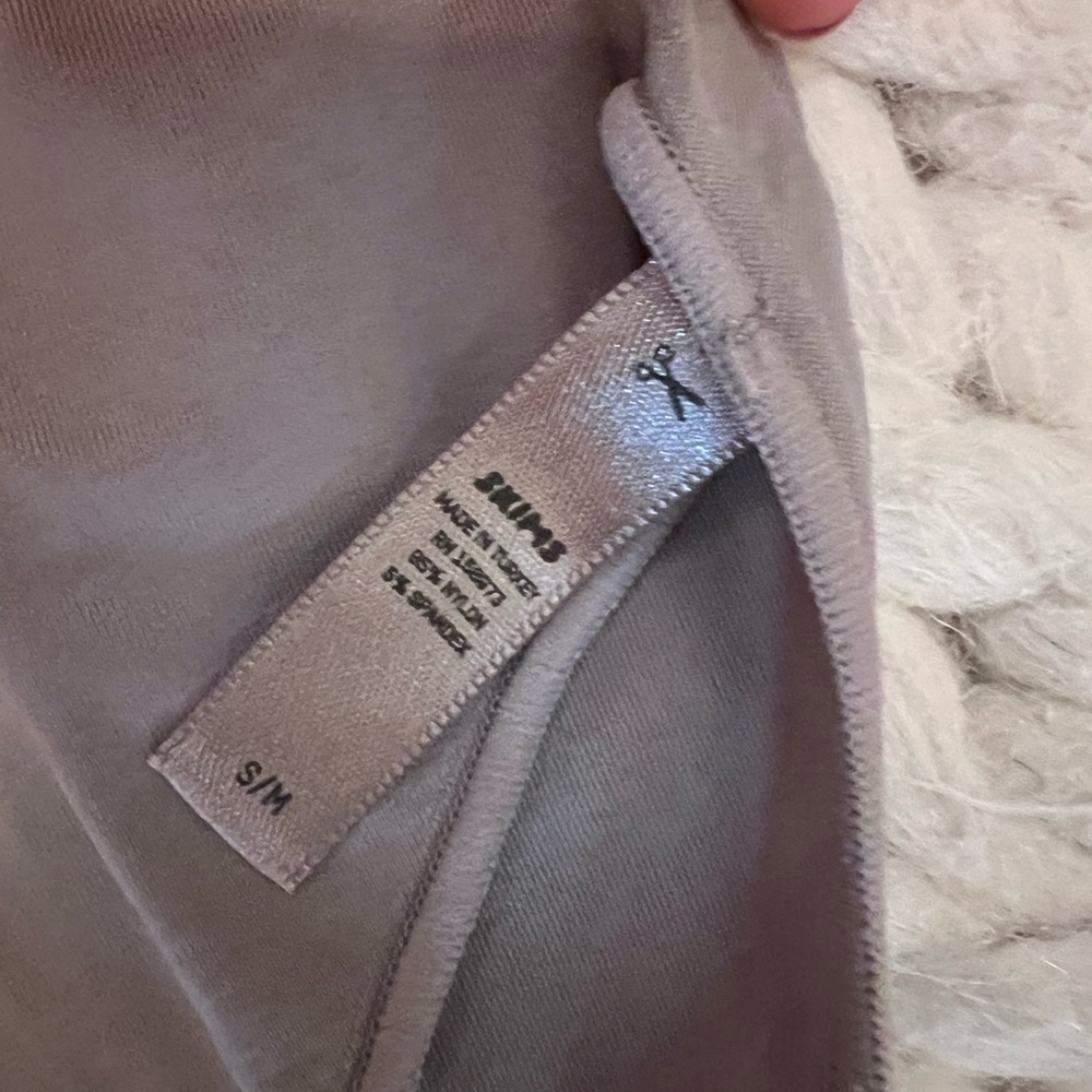 Skims, bodysuit, mock neck, small/medium